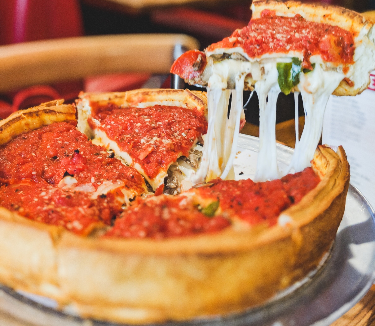 Pizza estilo Chicago, ¿cómo es y dónde probarla?