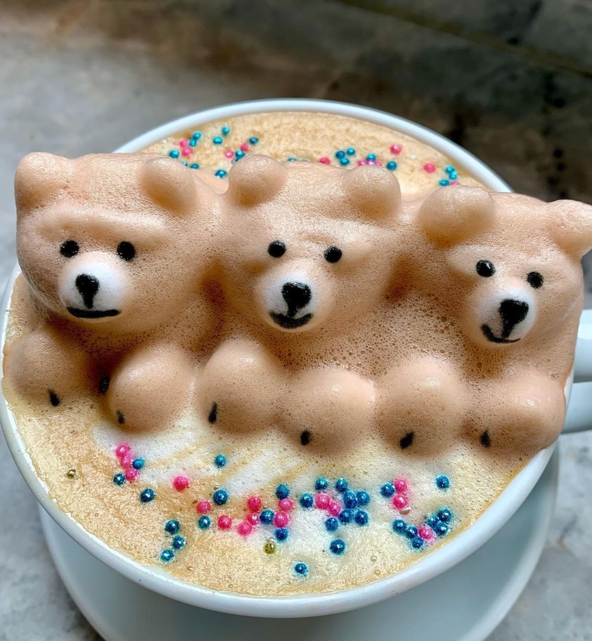 Arte latte 3D, el café tan bonito que no te querrás tomar
