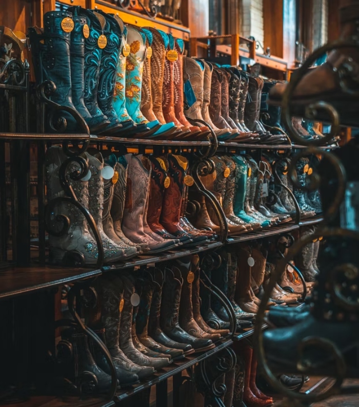 Diferentes estilos de cowboy boots