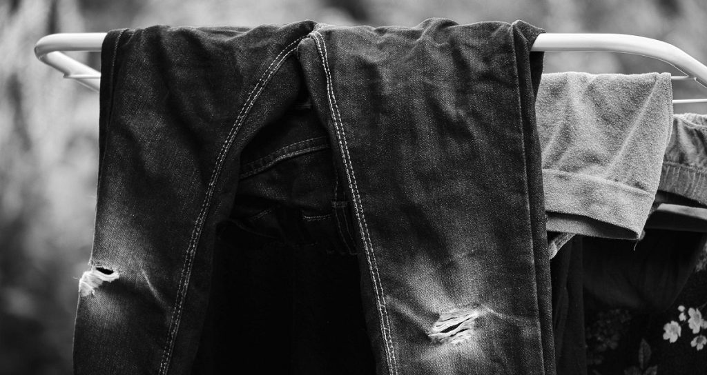 Recuperar el color de un pantalón negro