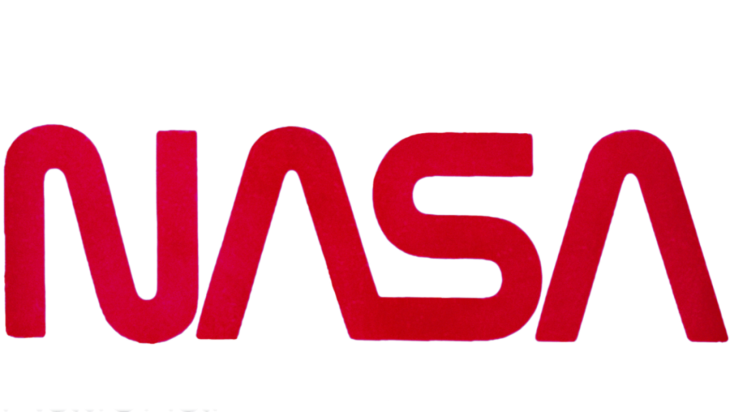 Logo de la NASA de 1975, conocido como "Gusano"