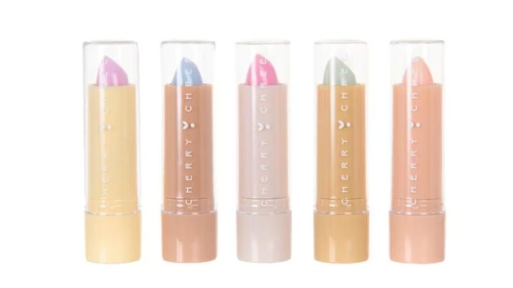 Labiales mágicos que cambian de color