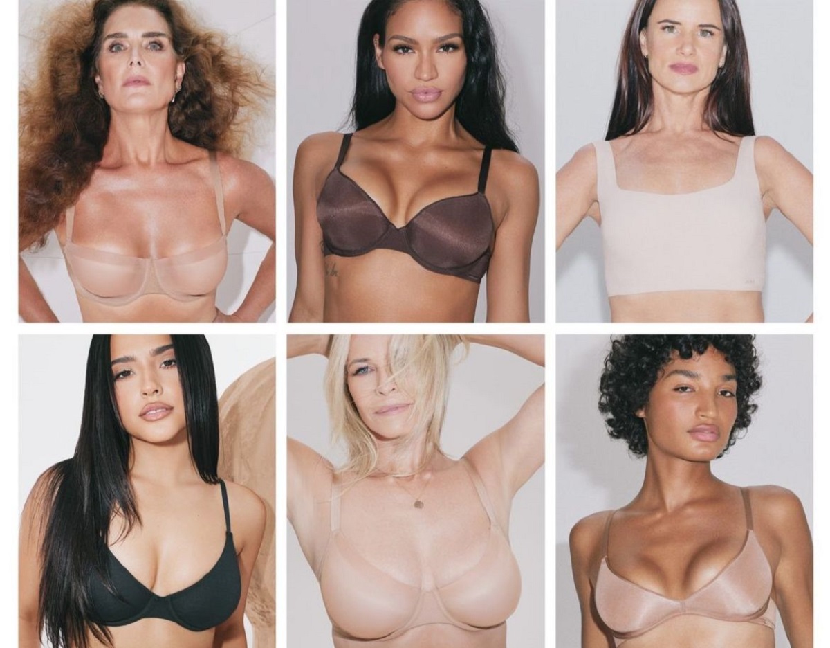 Skims, marca de Kim Kardashian, lanza línea inclusiva de bras