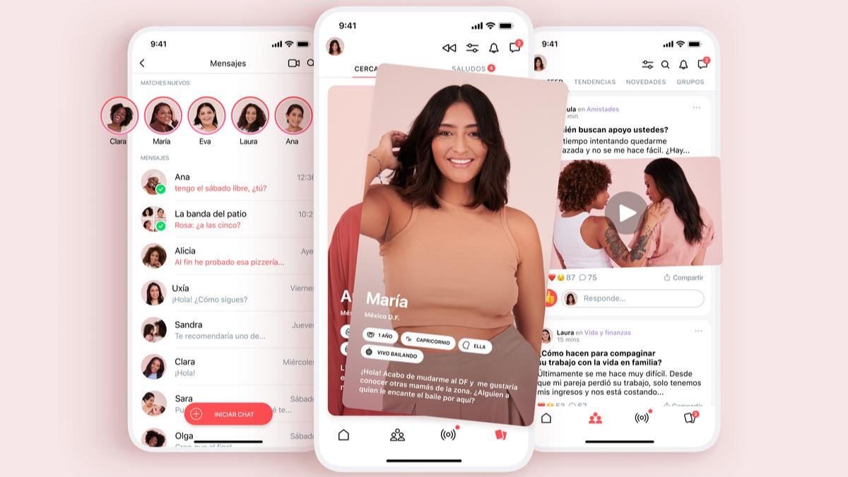 Esta app es como un ‘Tinder’, pero para conocer mamás como tú
