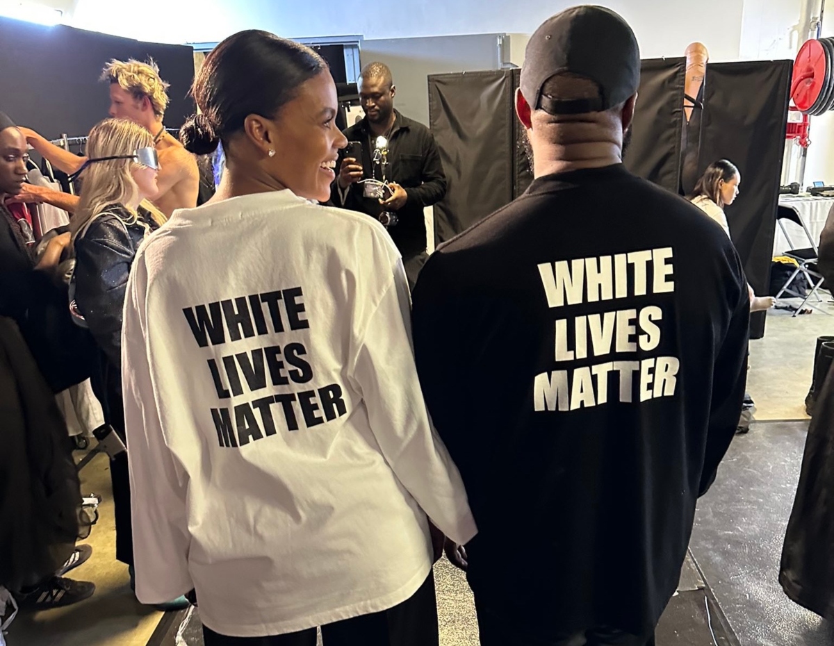 Venden camisetas piratas de 'White lives matter' de Kanye West