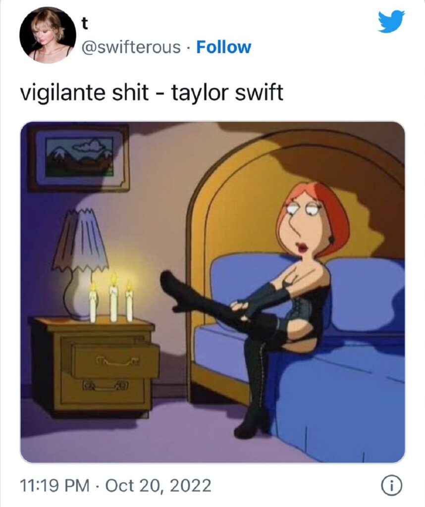 ‘Midnights’ de Taylor Swift: 10 divertidos memes que nos dejó