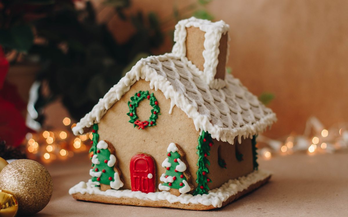 ¿Ya tienes tu casita de jengibre para la temporada navideña?