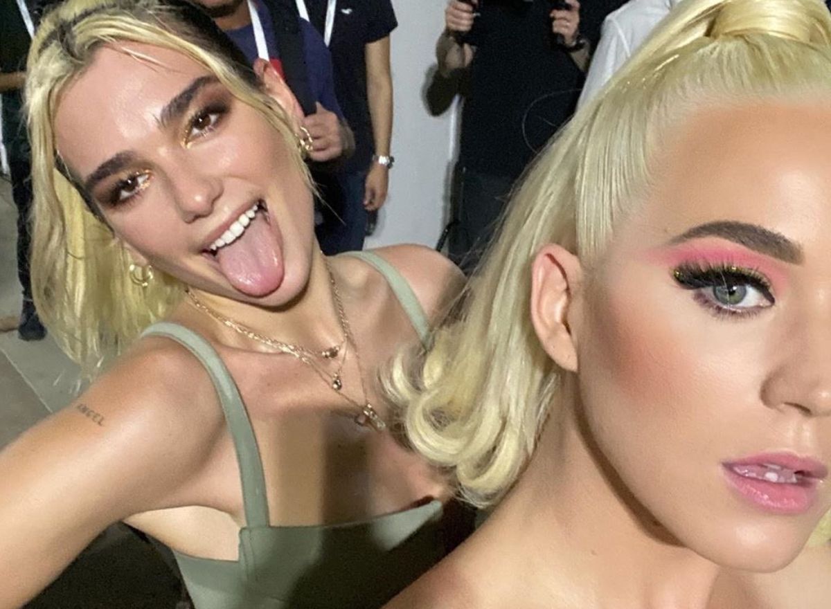 Dua Lipa y Katy Perry imponen la tendencia del 'total denim look'