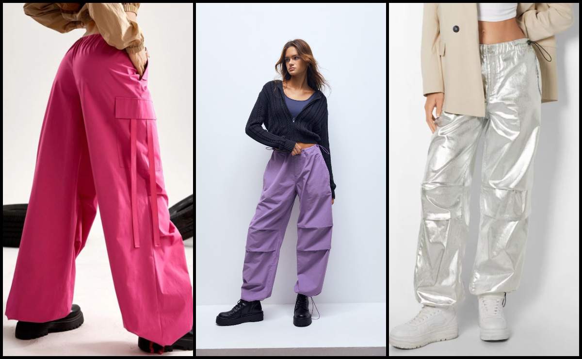 Trend alert! Así es como puedes combinar unos parachute pants