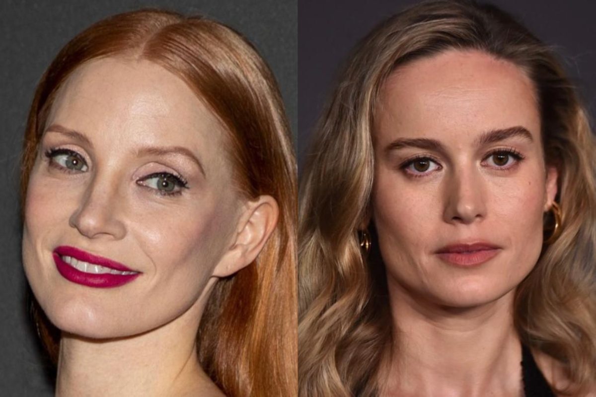 Jessica Chastain o Brie Larson, ¿quién luce mejor las lentejuelas?
