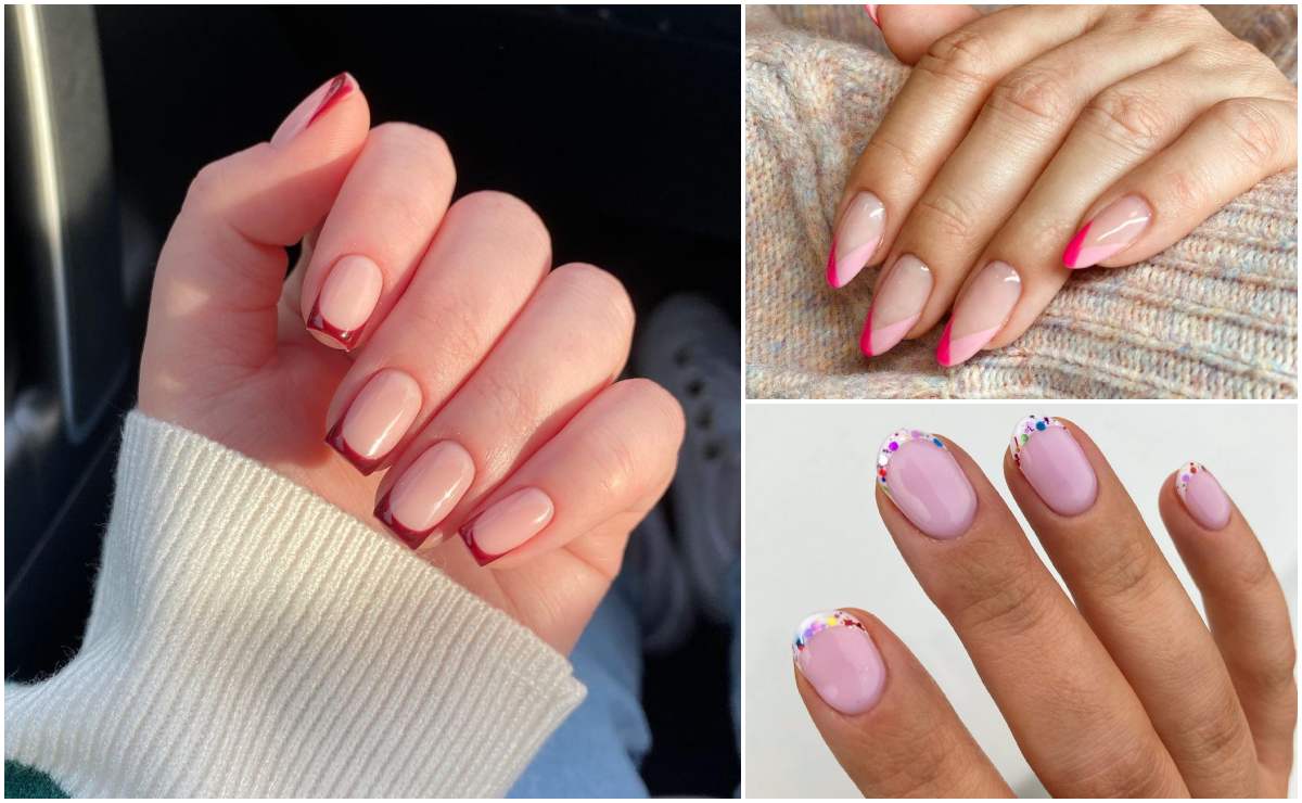 Dale un giro a tu manicure francés con estas originales ideas