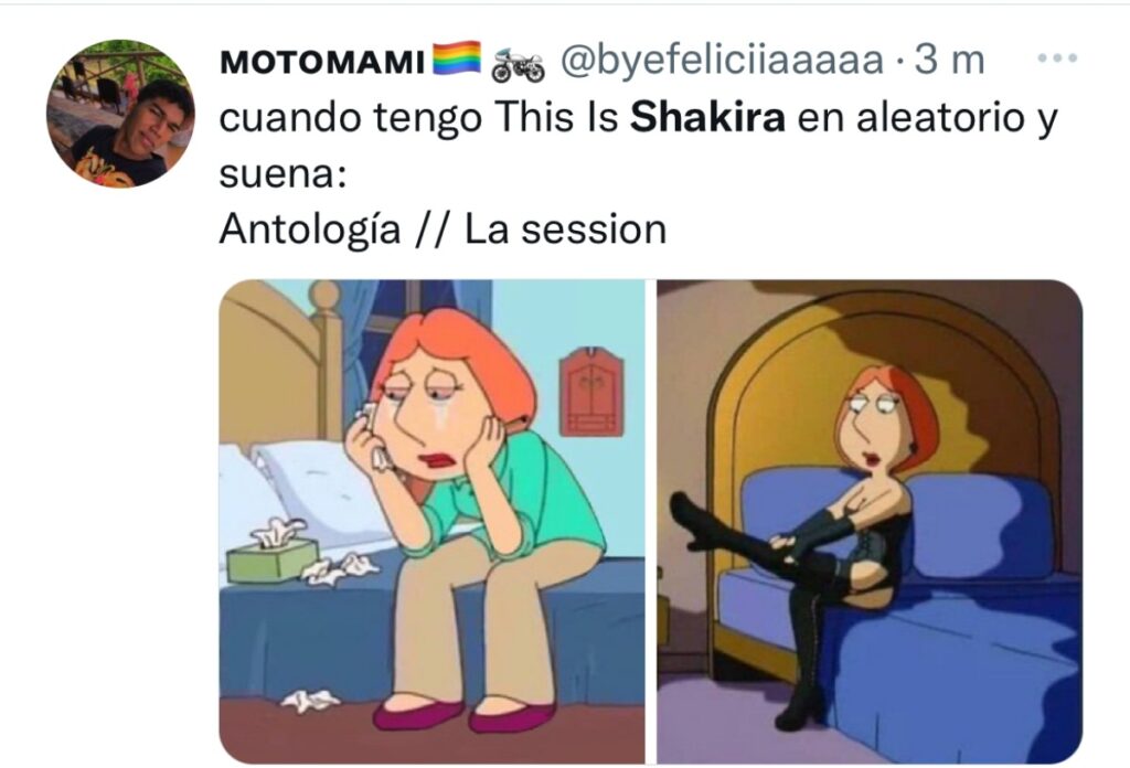 Shakira lanza canción con Bizarrap y los memes no dejan de surgir