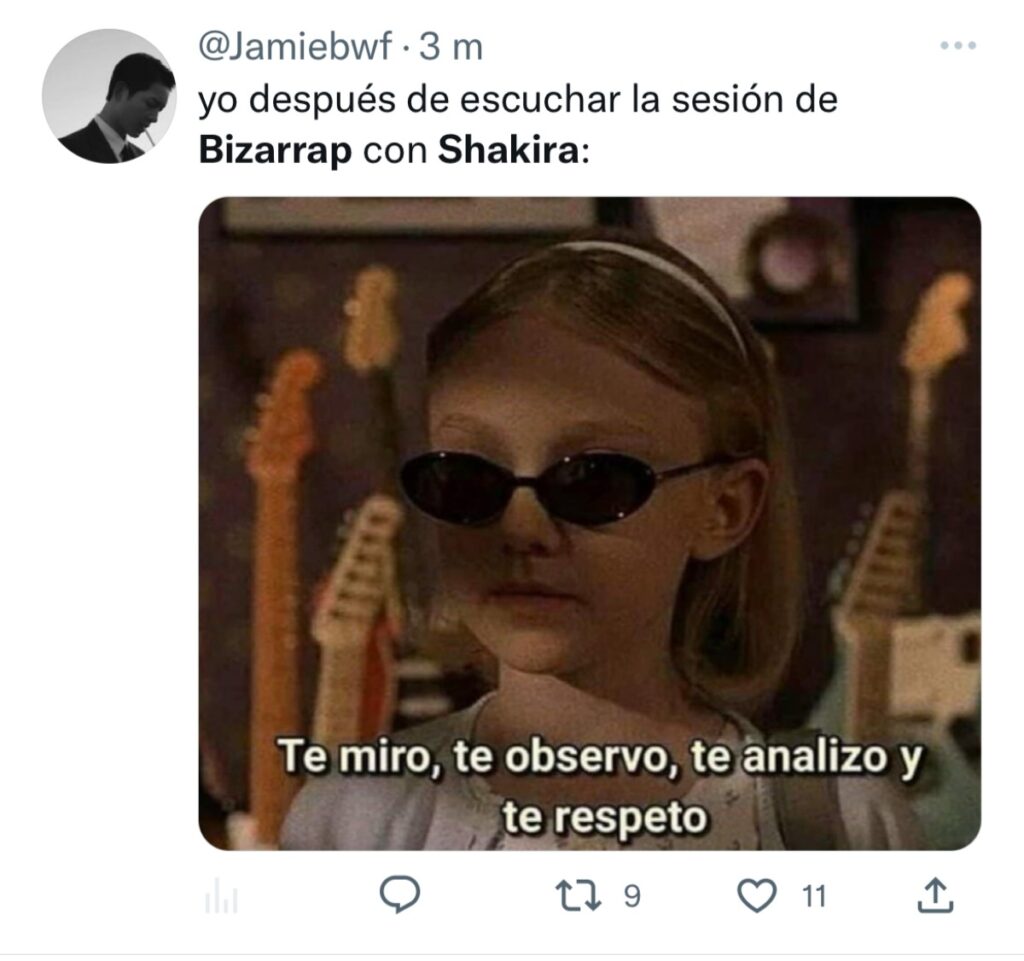 Shakira lanza canción con Bizarrap y los memes no dejan de surgir