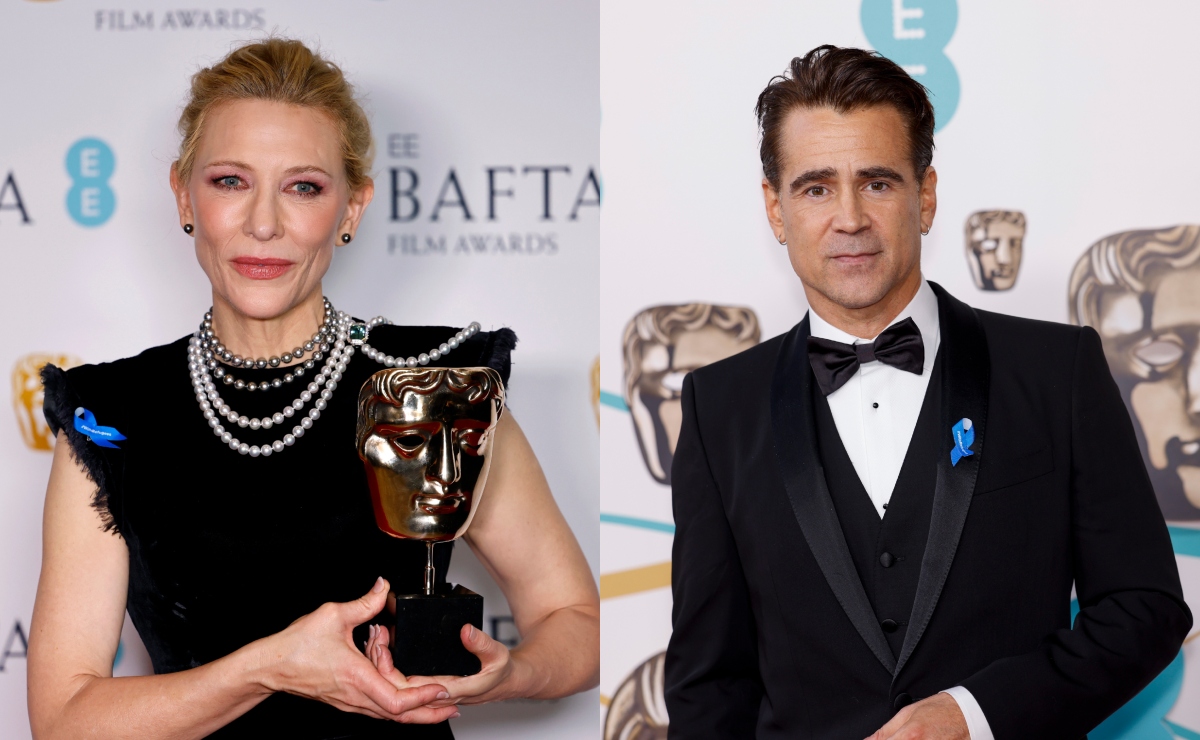Por qué algunos artistas usaron un listón azul en los BAFTA