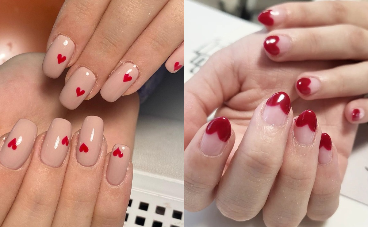 Uñas para San Valentín, inspírate con los diseños más románticos