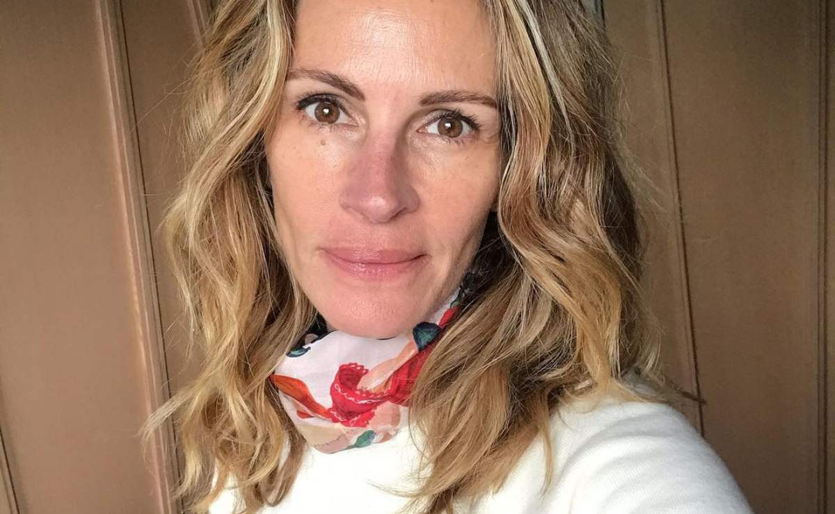 Julia Roberts le hizo un cambio a su icónica cabellera y así luce