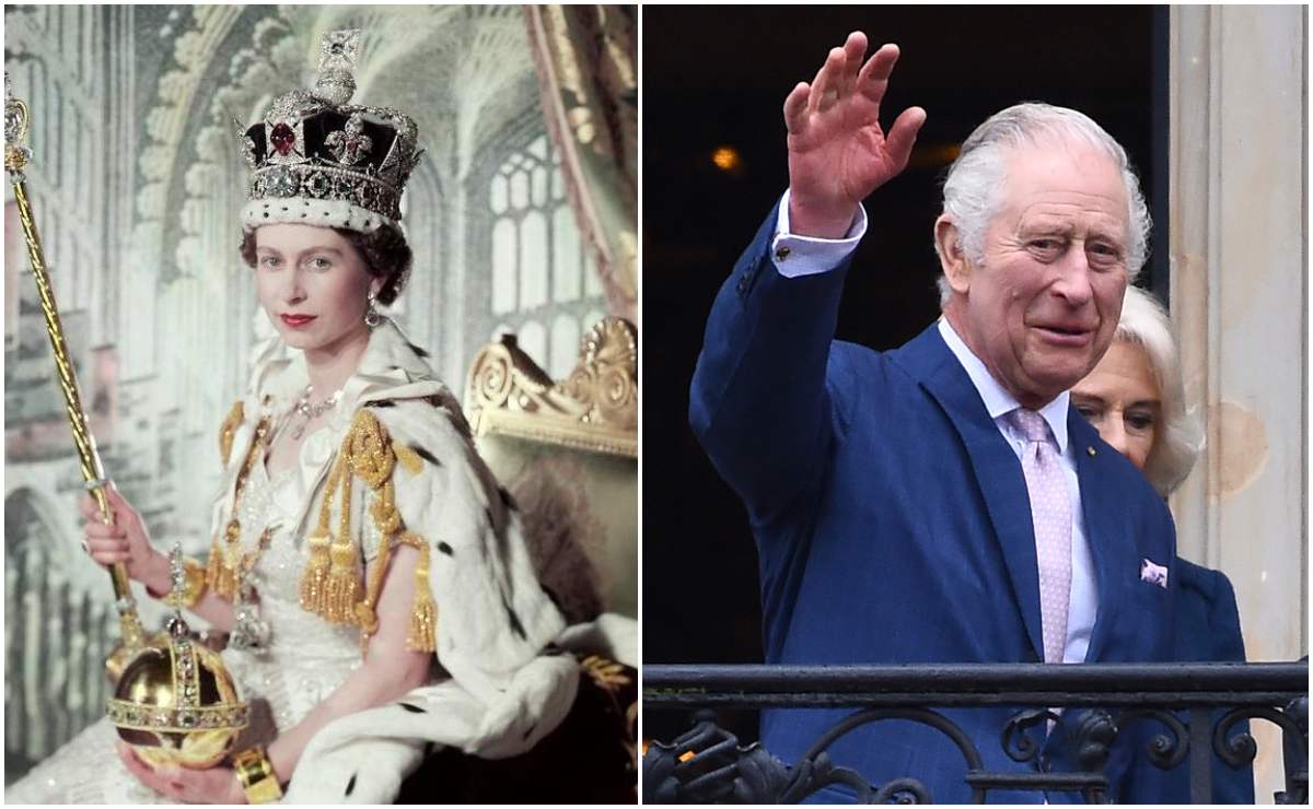 Las diferencias entre la coronación de Isabel II y Carlos III