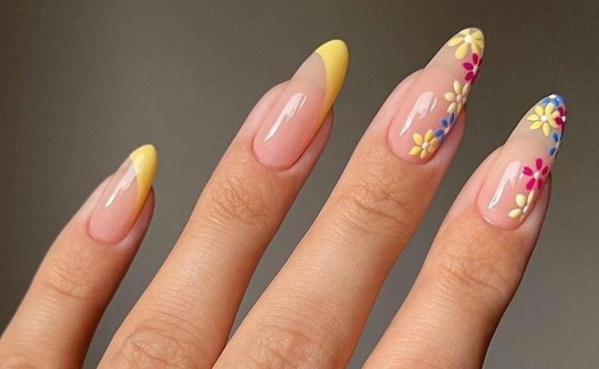 5 diseños con flores para lucir tus uñas en primavera