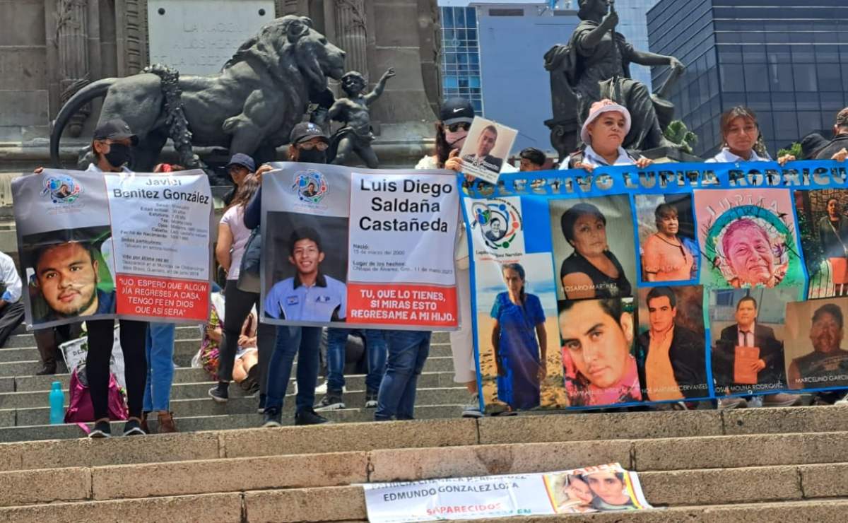 Marcha de la dignidad, madres de desaparecidos exigen justicia