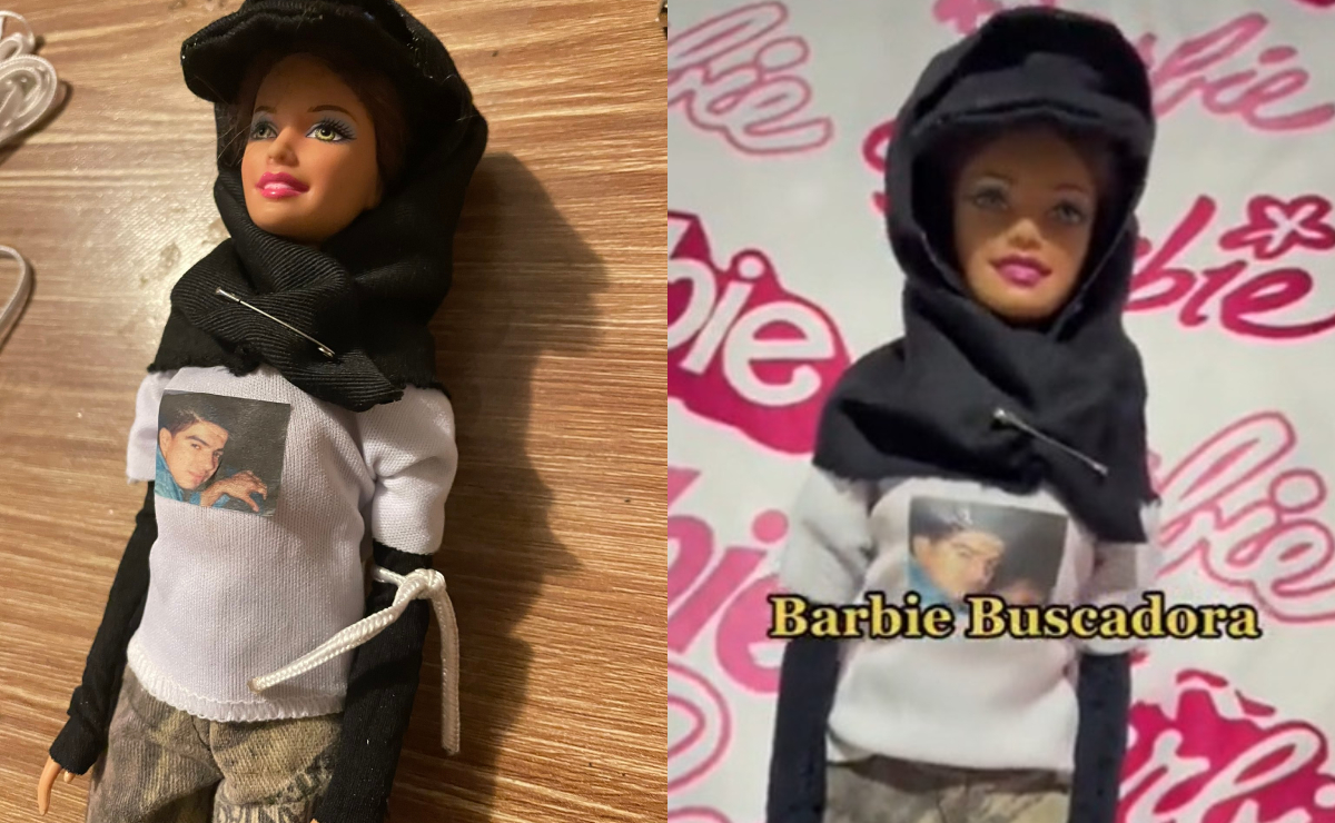 Activista crea la 'Barbie buscadora' ante crisis de desapariciones
