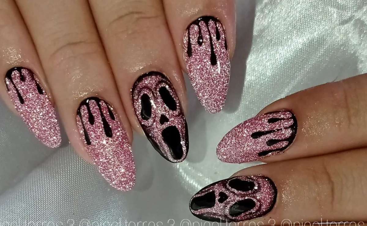 7 diseños de uñas cortas para llevar el Halloween en tu look