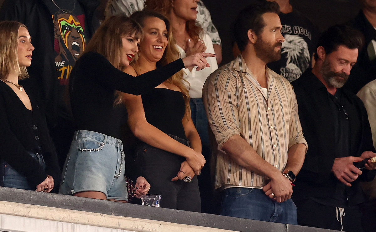 Lo que Taylor Swift le dijo a Blake Lively de Travis Kelce en pleno partido