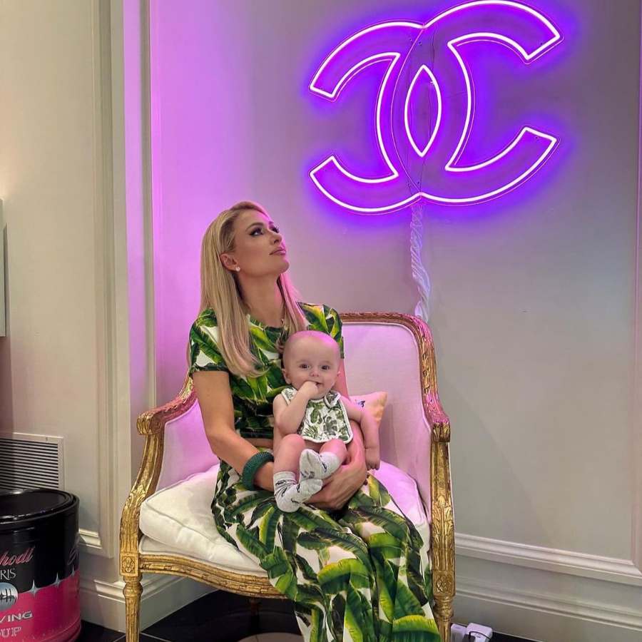 Paris Hilton defiende a su bebé de los haters en redes sociales