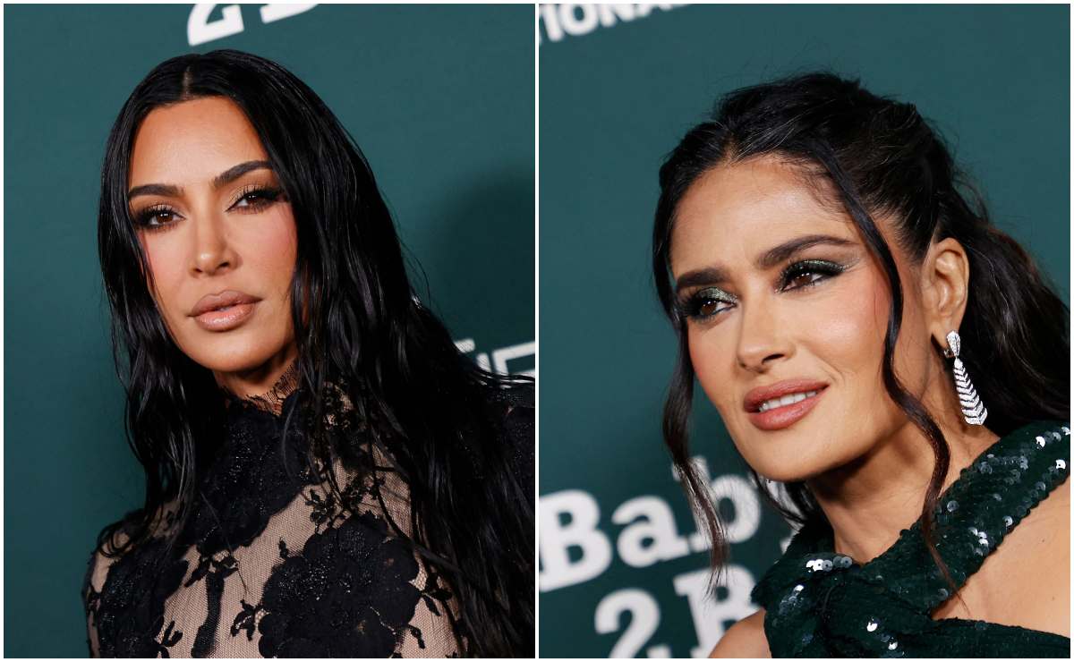 El comentario que Salma Hayek le hizo a Kim Kardashian sobre ser actriz