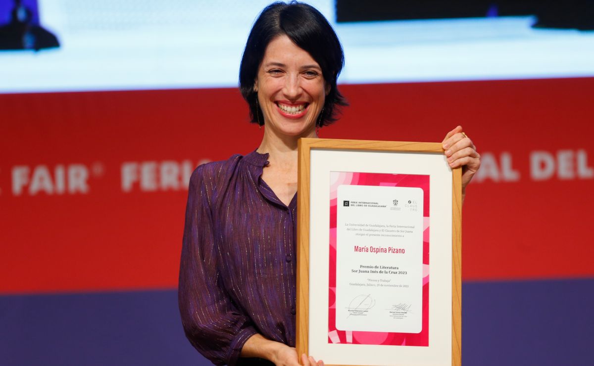 María Ospina Pizano, la ganadora del Premio Sor Juana Inés de la Cruz en la FIL 2023