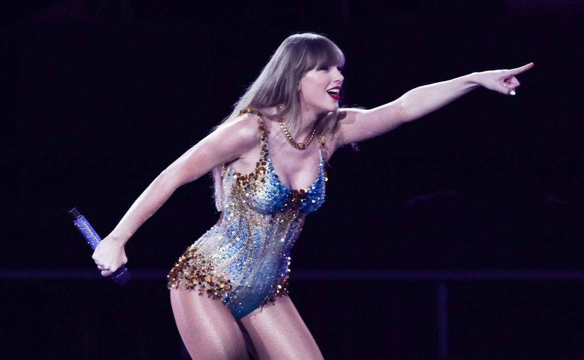 El tierno gesto de Taylor Swift a Travis Kelce en pleno concierto 